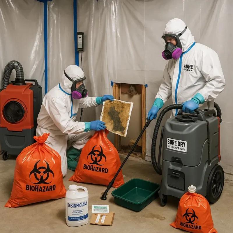 Contaminated Water Handling Protocols process in Jackson County, AL
