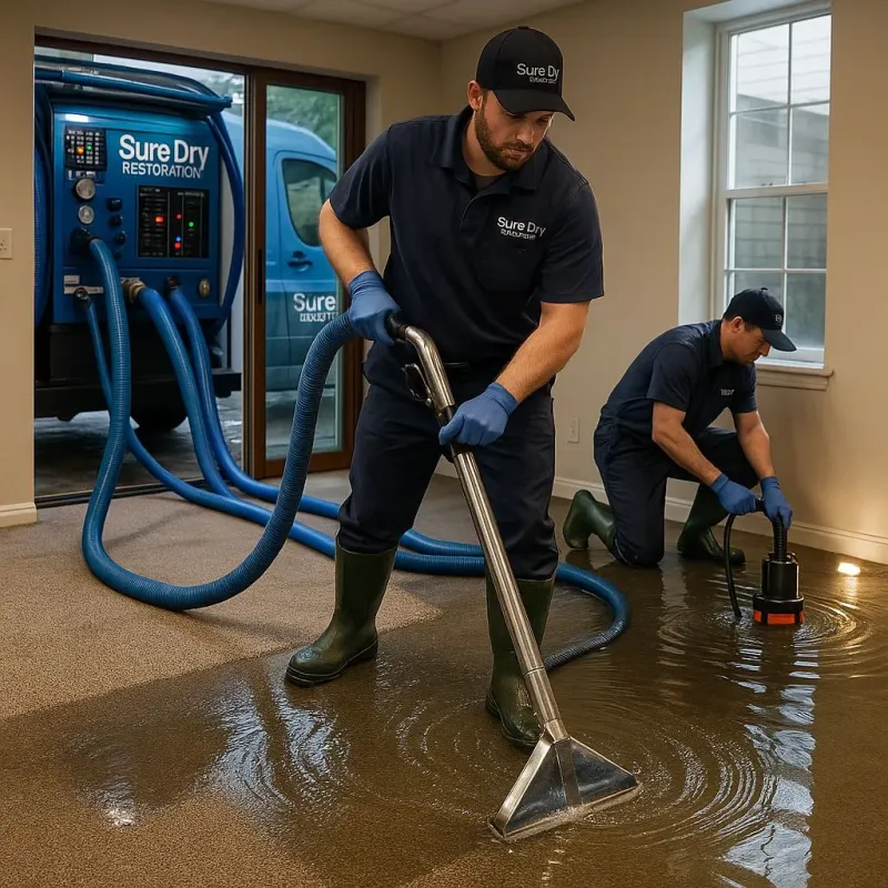 Water Extraction and Removal process in Jackson County, AL